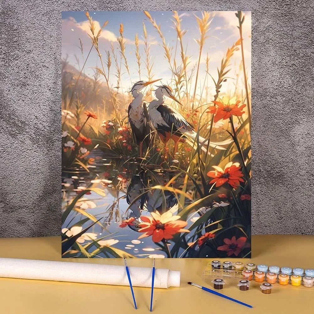 Acrylic Paint By Number For Adults Cartoon Bird Scenery Coloring By Numbers On Canvas Animal For Living Room Wall Decoration
Acrylic Paint By Number For Adults Cartoon Bird Scenery Coloring By Numbers On Canvas Animal For Living Room Wall Decoration