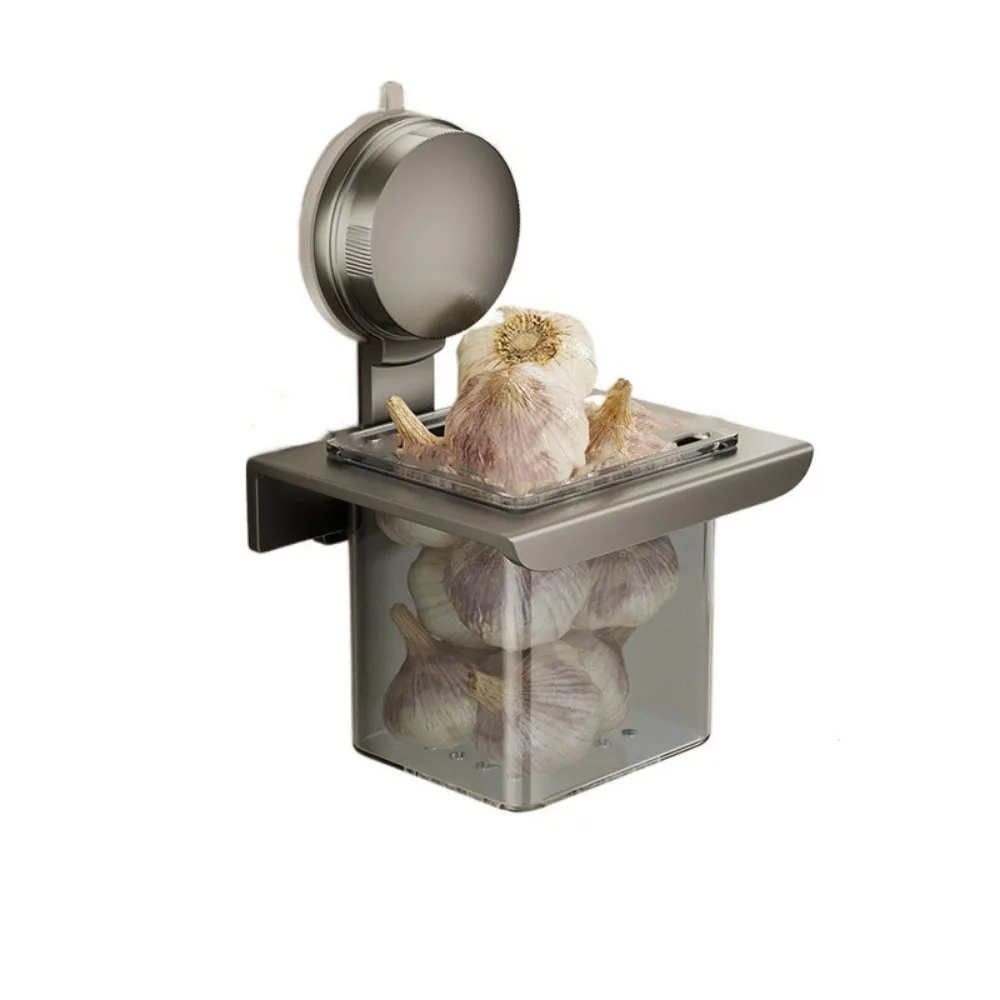 Carbon Steel Suction Cup Ginger Storage Box Wall Mounted Save Space Onion Storage Basket Removable Large Capacity
Carbon Steel Suction Cup Ginger Storage Box Wall Mounted Save Space Onion Storage Basket Removable Large Capacity