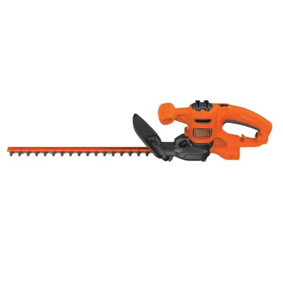 Electric Hedge Trimmer 17-Inch Corded 3.2 Amp Dual Action Reduced Vibration Cleaner Cut Lightweight 3800 Cuts per Min BEHT150
Electric Hedge Trimmer 17-Inch Corded 3.2 Amp Dual Action Reduced Vibration Cleaner Cut Lightweight 3800 Cuts per Min BEHT150
