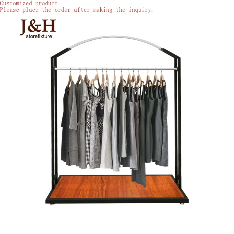 Vintage Style Clothes Rack Heavy Duty Garment Rack Curved Hanger Stand Black Iron Freestanding Clothing Rack
Vintage Style Clothes Rack Heavy Duty Garment Rack Curved Hanger Stand Black Iron Freestanding Clothing Rack
