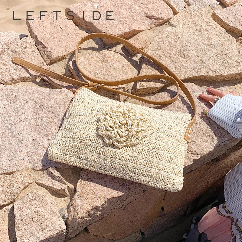 LEFTSIDE Weave Small Straw Shoulder Bags for Women 2025 Summer Ladies New Crossbody Bag Females Beach Bags Lady Fashion Handbags
LEFTSIDE Weave Small Straw Shoulder Bags for Women 2025 Summer Ladies New Crossbody Bag Females Beach Bags Lady Fashion Handbags