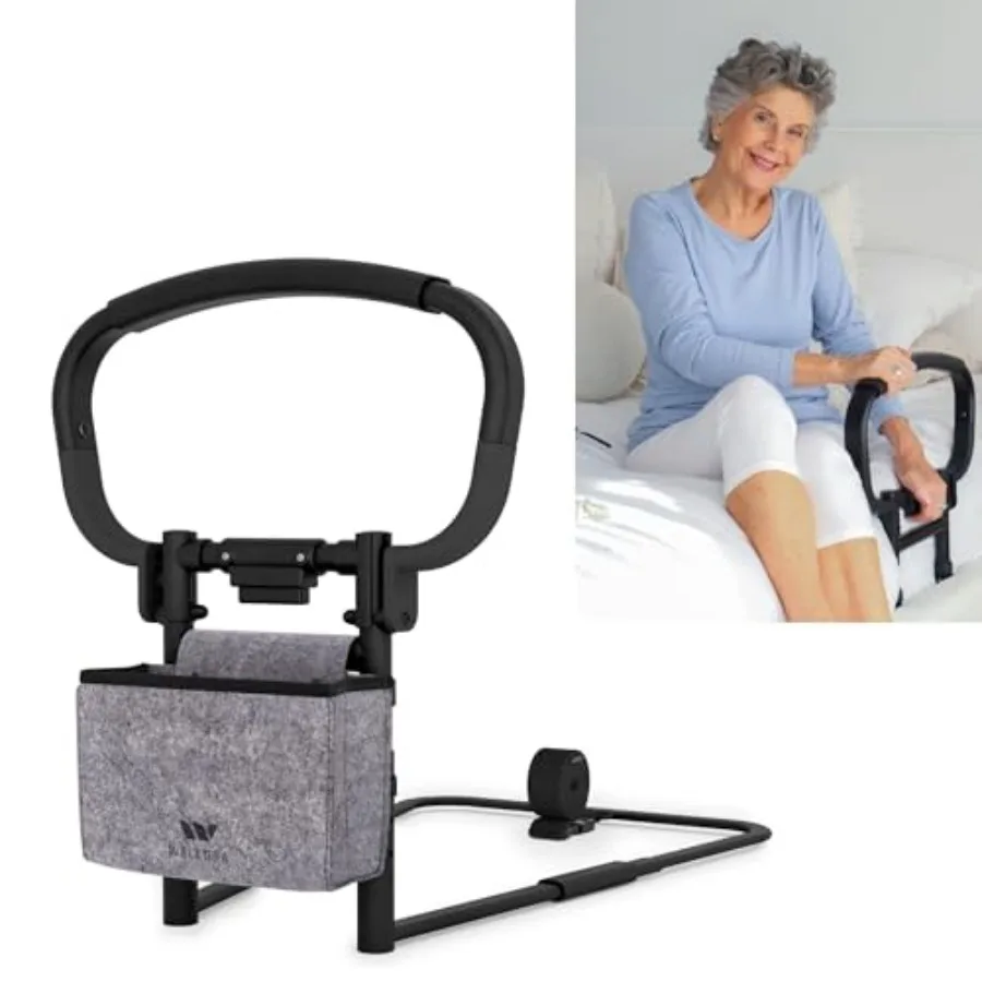 Sturdy Bed Rails for Elderly Adults Safety - Foldable and Adjustable Bed Rail - Supports up to 330lbs - Fit King Queen Full Twi
Sturdy Bed Rails for Elderly Adults Safety - Foldable and Adjustable Bed Rail - Supports up to 330lbs - Fit King Queen Full Twi