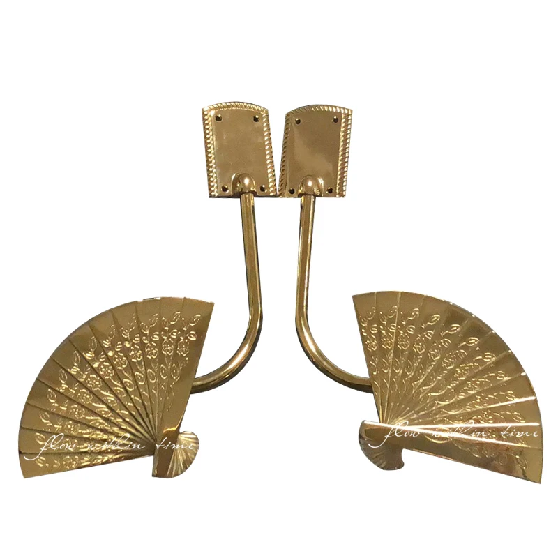 "Beauty Fan Curtain Hook" lost wax process, all brass gold-plated appearance, retro style, nostalgic bedroom
"Beauty Fan Curtain Hook" lost wax process, all brass gold-plated appearance, retro style, nostalgic bedroom