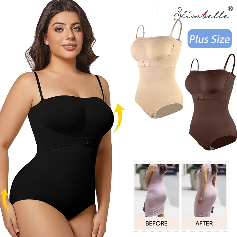 Slimbelle Plus Size Bodysuit for Women Sexy Body Shaper Front Closure Shapewear Adjustable Strap Corset Soft Breathable Lingerie
Slimbelle Plus Size Bodysuit for Women Sexy Body Shaper Front Closure Shapewear Adjustable Strap Corset Soft Breathable Lingerie