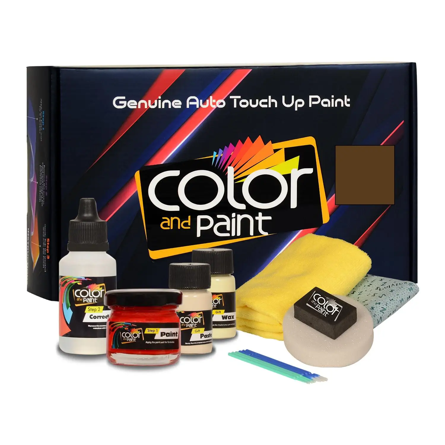 Color and Paint compatible with Rolls Royce Automotive Touch Up Paint - BAYNUNAH BROWN PEARL - W09 - Basic Care
Color and Paint compatible with Rolls Royce Automotive Touch Up Paint - BAYNUNAH BROWN PEARL - W09 - Basic Care