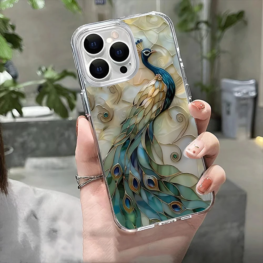 Peacock Clear Phone Case for iPhone 11 12 13 14 15 16 Pro Max 16Plus 16Pro Case
Peacock Clear Phone Case for iPhone 11 12 13 14 15 16 Pro Max 16Plus 16Pro Case