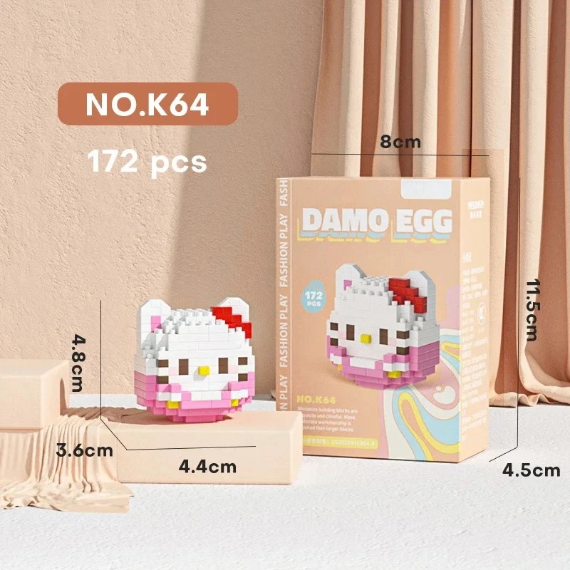 Sanrio HelloKitty строительные блоки mymelody Kuromi Cinnamoroll Сборная модель Обучающие Детские игрушки
Sanrio HelloKitty строительные блоки mymelody Kuromi Cinnamoroll Сборная модель Обучающие Детские игрушки
