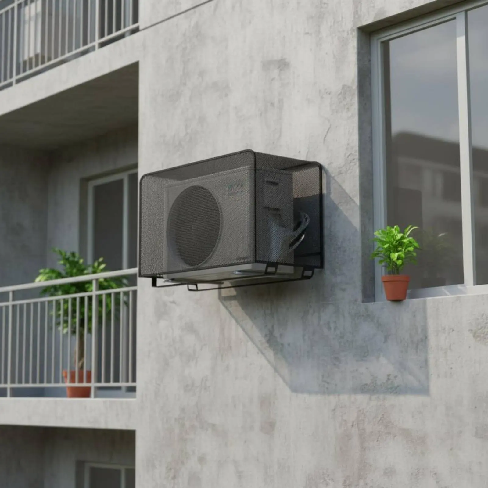 U-Shaped Cooling Unit Bug Guard Resistant Outdoor Air Cooling Screen Window Air Cooling Foliage Protector Easy Installation
U-Shaped Cooling Unit Bug Guard Resistant Outdoor Air Cooling Screen Window Air Cooling Foliage Protector Easy Installation