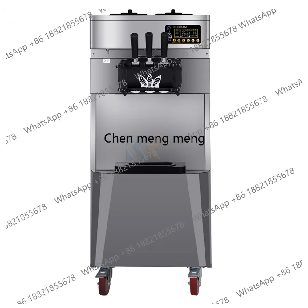 110V 220V Stainless Steel Vertical Soft Ice Cream Making Machine Three Flavors Commercial Softy Ice Cream Machine
110V 220V Stainless Steel Vertical Soft Ice Cream Making Machine Three Flavors Commercial Softy Ice Cream Machine