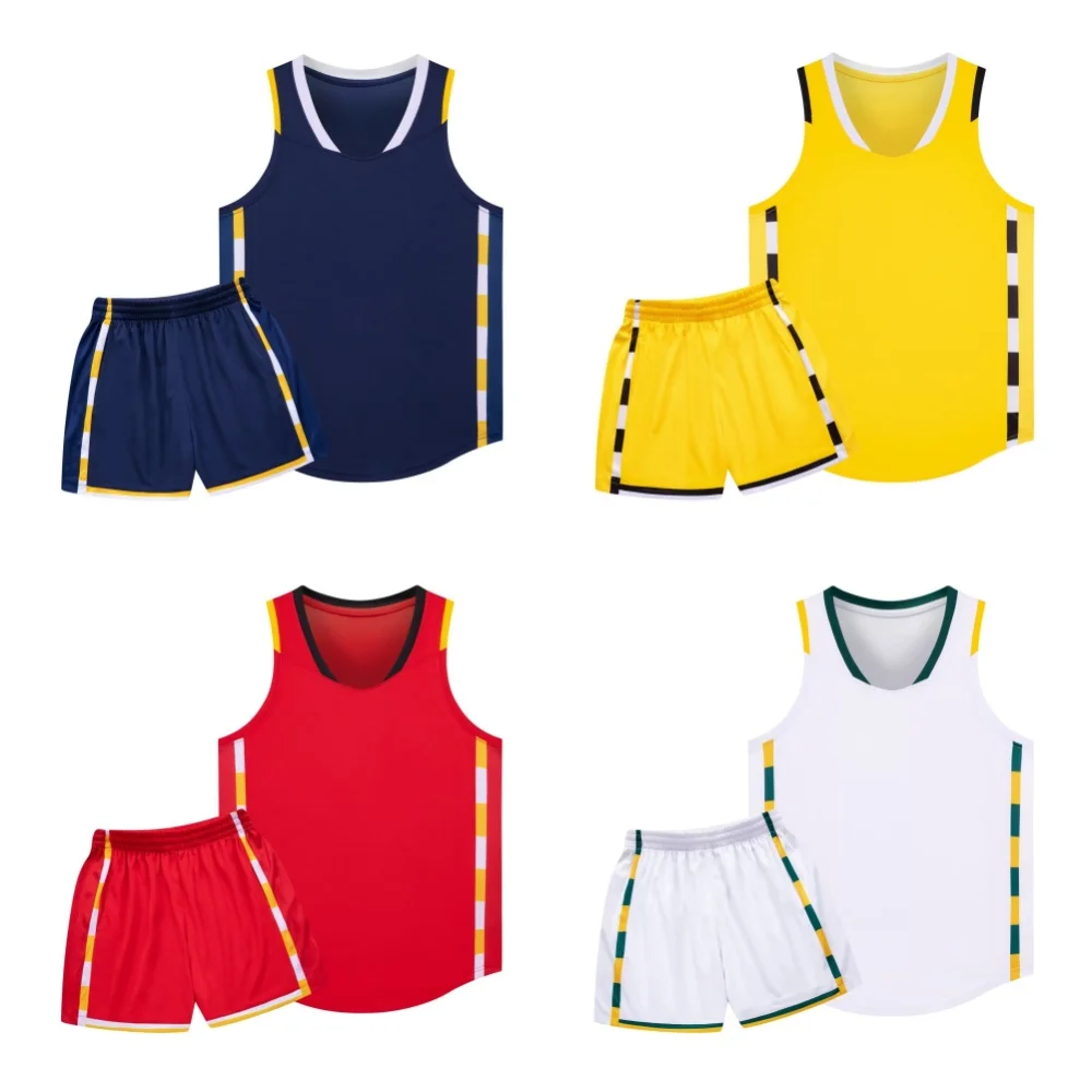 Basketball Training Suit Men's And Women's Quick Drying Breathable New Basketball Suit Set For Heat Tranfer Print
Basketball Training Suit Men's And Women's Quick Drying Breathable New Basketball Suit Set For Heat Tranfer Print