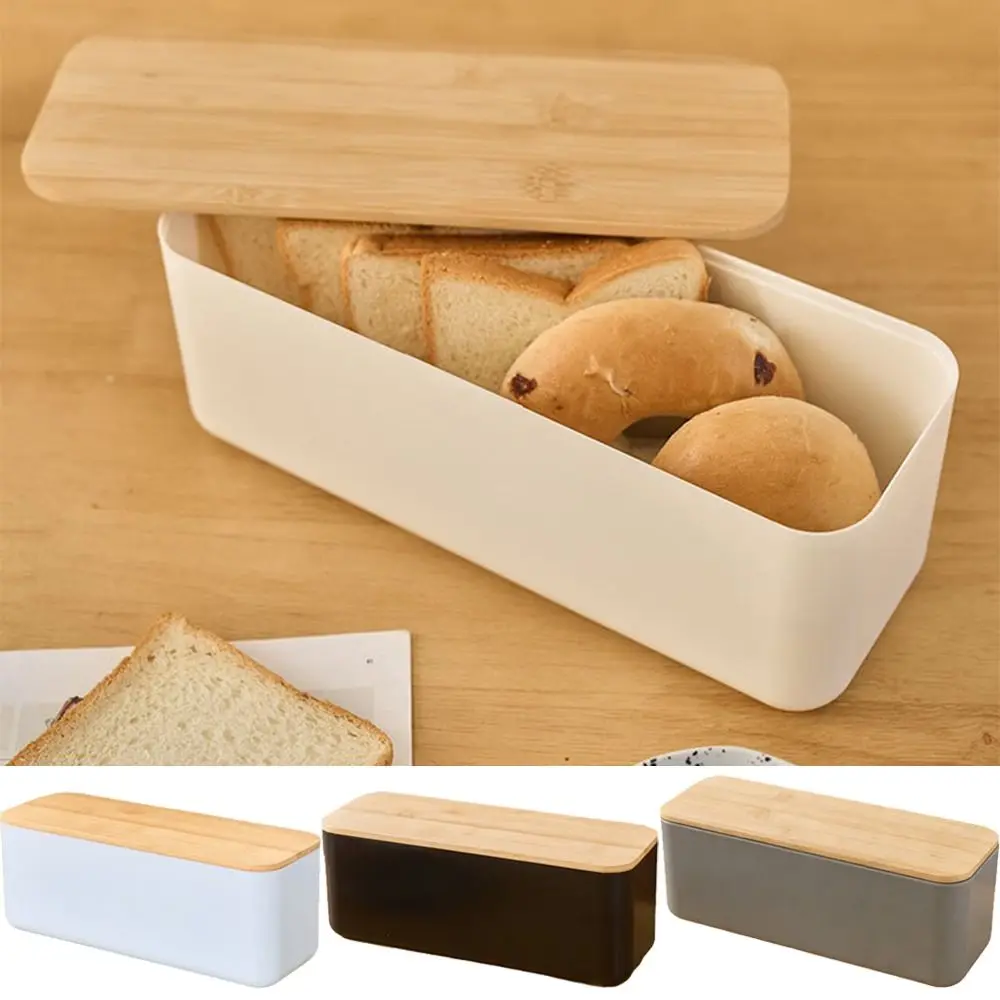 Cutting Board Lid Bread Box With Wooden Lid Spacious Container Bamboo Lid Food Storage Container Rectangular Shape Fresh Keeping
Cutting Board Lid Bread Box With Wooden Lid Spacious Container Bamboo Lid Food Storage Container Rectangular Shape Fresh Keeping
