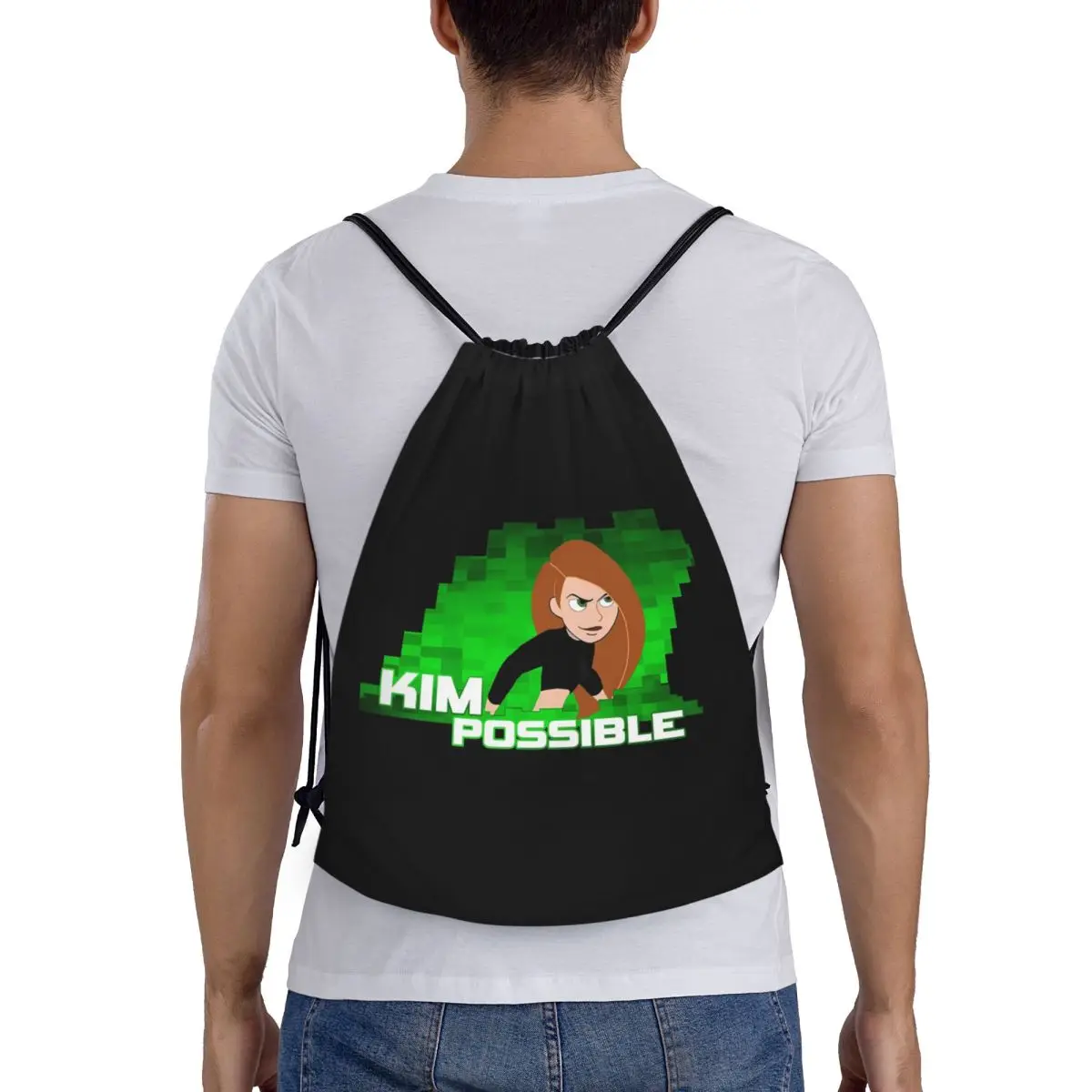 Kim Possible Anime Green Light Backpacks Fashion Drawstring Bags Sports Bag Book Bags for Travel Students
Kim Possible Anime Green Light Backpacks Fashion Drawstring Bags Sports Bag Book Bags for Travel Students