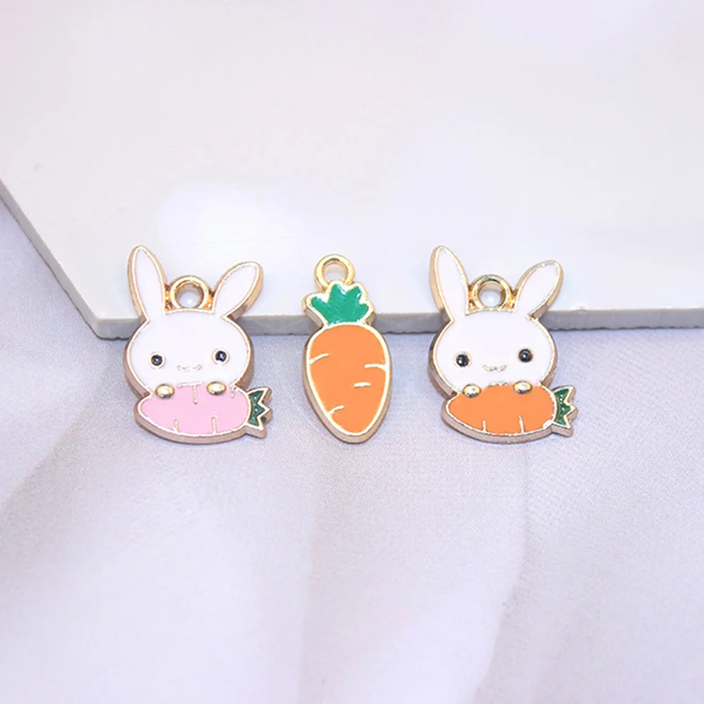 30Pcs Rabbit Carrot Alloy Charms Set Variety DIY Pendant Ornaments for Necklace Bracelet Jewelry Craft Decoration
30Pcs Rabbit Carrot Alloy Charms Set Variety DIY Pendant Ornaments for Necklace Bracelet Jewelry Craft Decoration