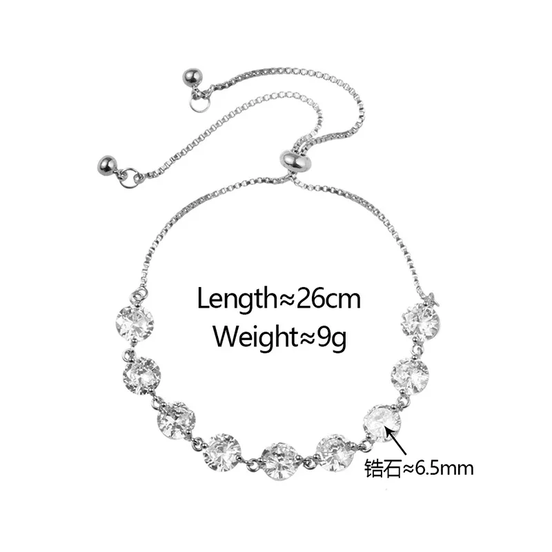 Real 925 Sterling Silver Zircon Bead Shining Geometric Charm Bracelets for Women Trendy Fine Jewelry Minimalist Accessories
Real 925 Sterling Silver Zircon Bead Shining Geometric Charm Bracelets for Women Trendy Fine Jewelry Minimalist Accessories