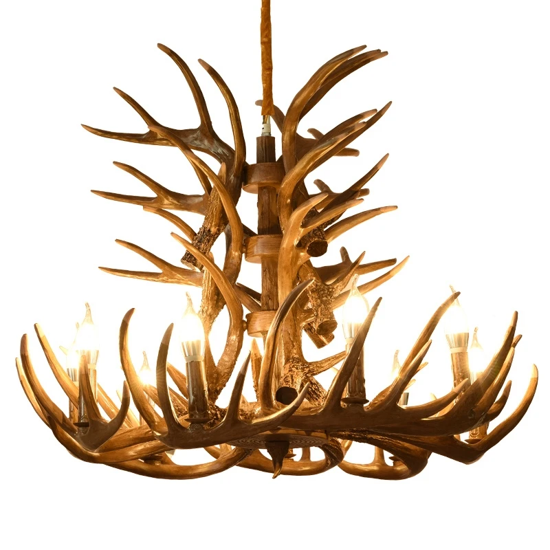Resin Antler Chandelier Retro Style Deer Horn 4/6/9 Arms Brown White Home Indoor Lighting Decor For Living Room Dinning Room
Resin Antler Chandelier Retro Style Deer Horn 4/6/9 Arms Brown White Home Indoor Lighting Decor For Living Room Dinning Room