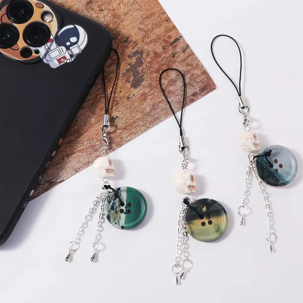 Vintage Skull Button Pendant Bag Decoration Hanging Rope Y2K Phone Chain Phone Charm Ornament Phone Lanyards Keychain Accessory
Vintage Skull Button Pendant Bag Decoration Hanging Rope Y2K Phone Chain Phone Charm Ornament Phone Lanyards Keychain Accessory