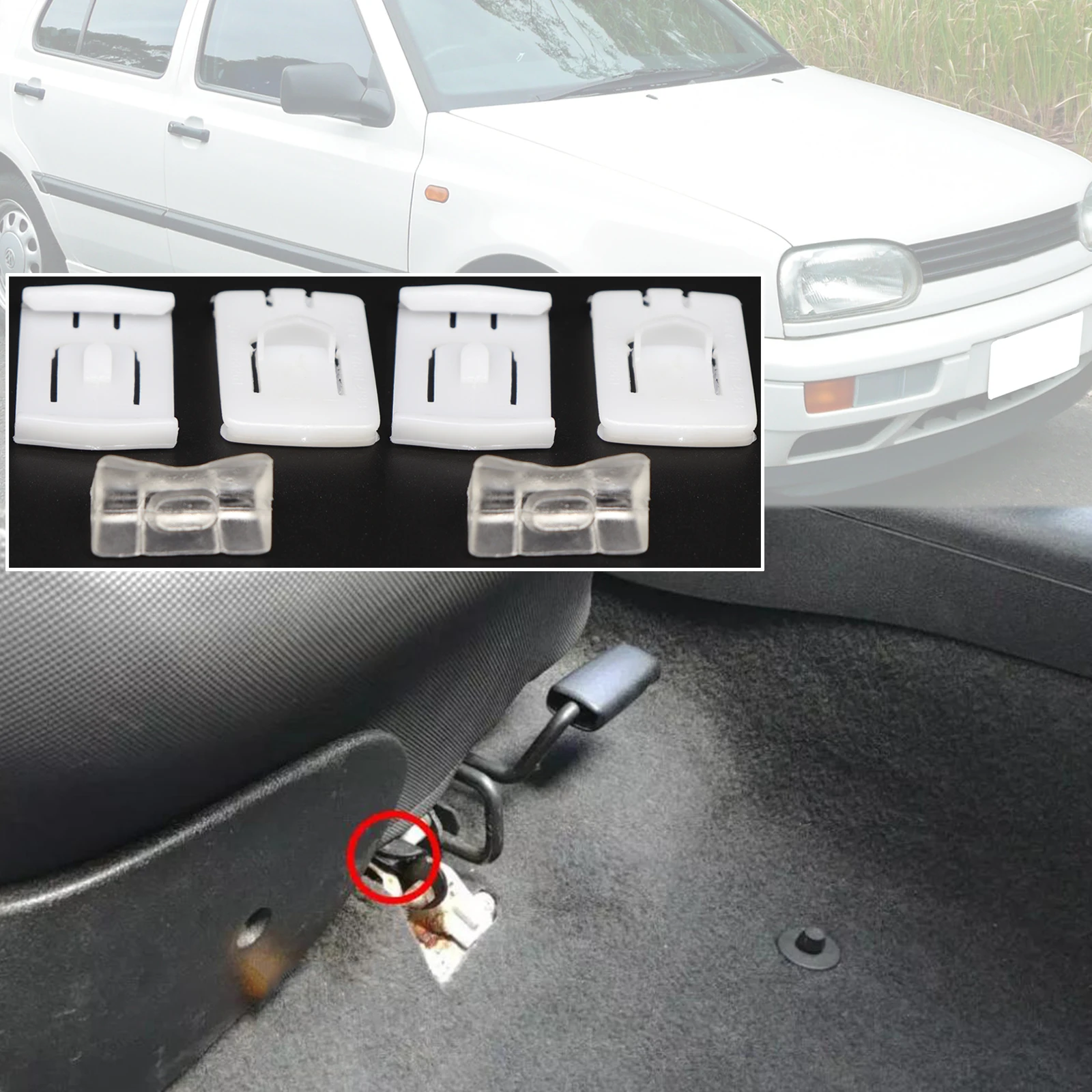 6/12Pc For VW Golf 2 MK3 MK1 Caribe Seat Fastener Rail Runner Clip Slider Guide Piece Replacement Kit 1975 - 1994 1995 1996 1997
6/12Pc For VW Golf 2 MK3 MK1 Caribe Seat Fastener Rail Runner Clip Slider Guide Piece Replacement Kit 1975 - 1994 1995 1996 1997
