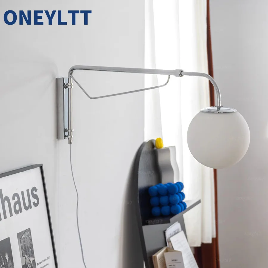 Long arm wall lamp Bauhaus light luxury creative internet famous foldable bedroom bedside new retractable background wall lamp
Long arm wall lamp Bauhaus light luxury creative internet famous foldable bedroom bedside new retractable background wall lamp