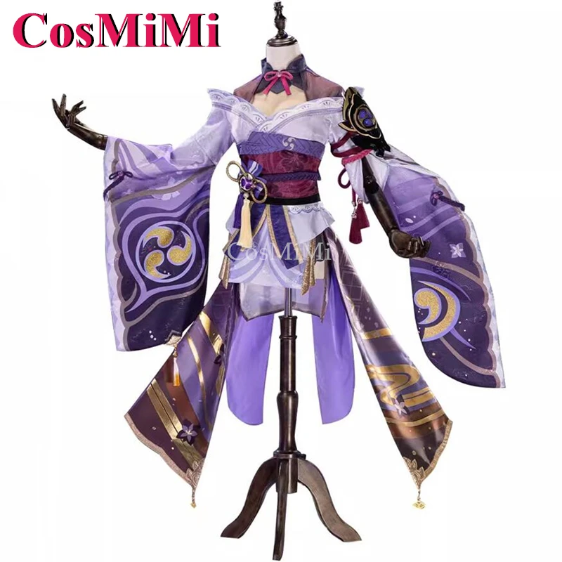 CosMiMi Game Genshin Impact Beelzebul/Raiden Shogun Cosplay Costumes Gorgeous Combat Dress V2.0 Carnival Role Play Clothing New
CosMiMi Game Genshin Impact Beelzebul/Raiden Shogun Cosplay Costumes Gorgeous Combat Dress V2.0 Carnival Role Play Clothing New