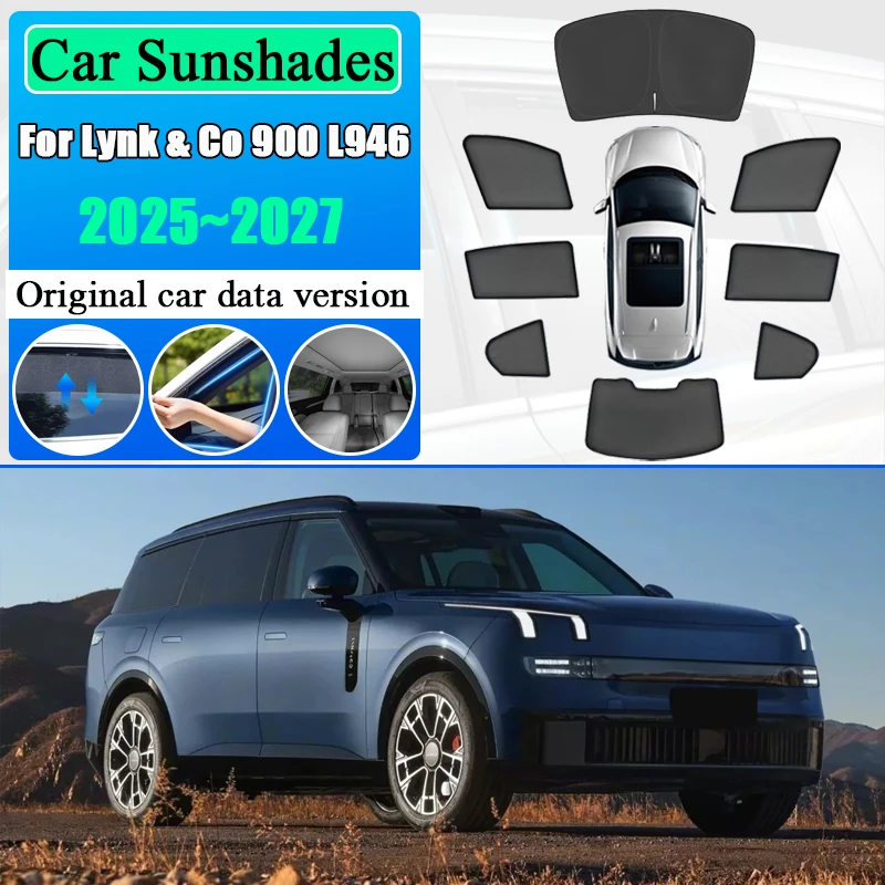 For Lynk & Co 900 L946 2025 2026 2027 Sun Visor Breathable Heat Insulation Side Window Cover UV Protection Shade Car Accessories
For Lynk & Co 900 L946 2025 2026 2027 Sun Visor Breathable Heat Insulation Side Window Cover UV Protection Shade Car Accessories