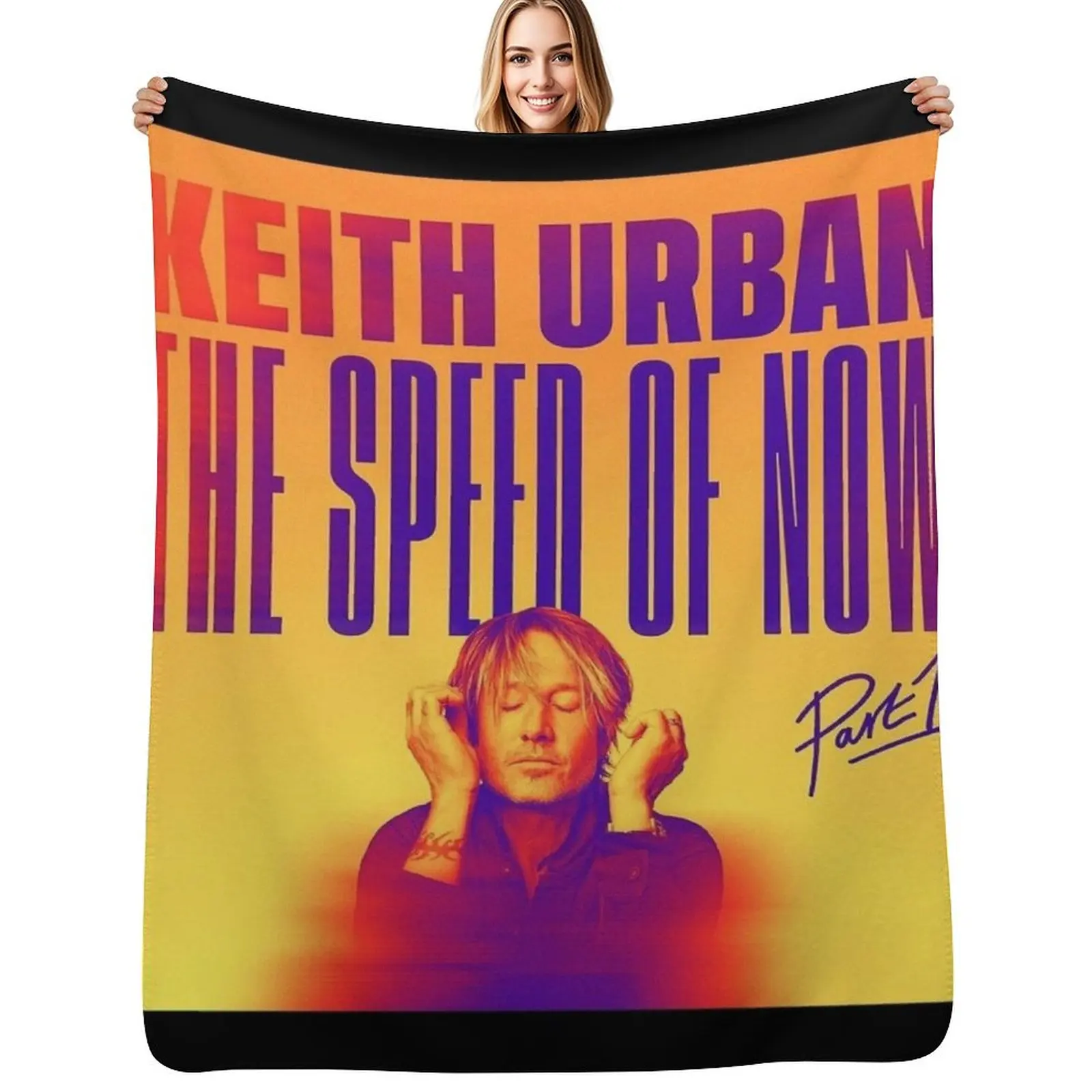 Keith Urban THE SPEED OF NOW Throw Blanket No Pilling Soft Warm Blanket for Bed
Keith Urban THE SPEED OF NOW Throw Blanket No Pilling Soft Warm Blanket for Bed
