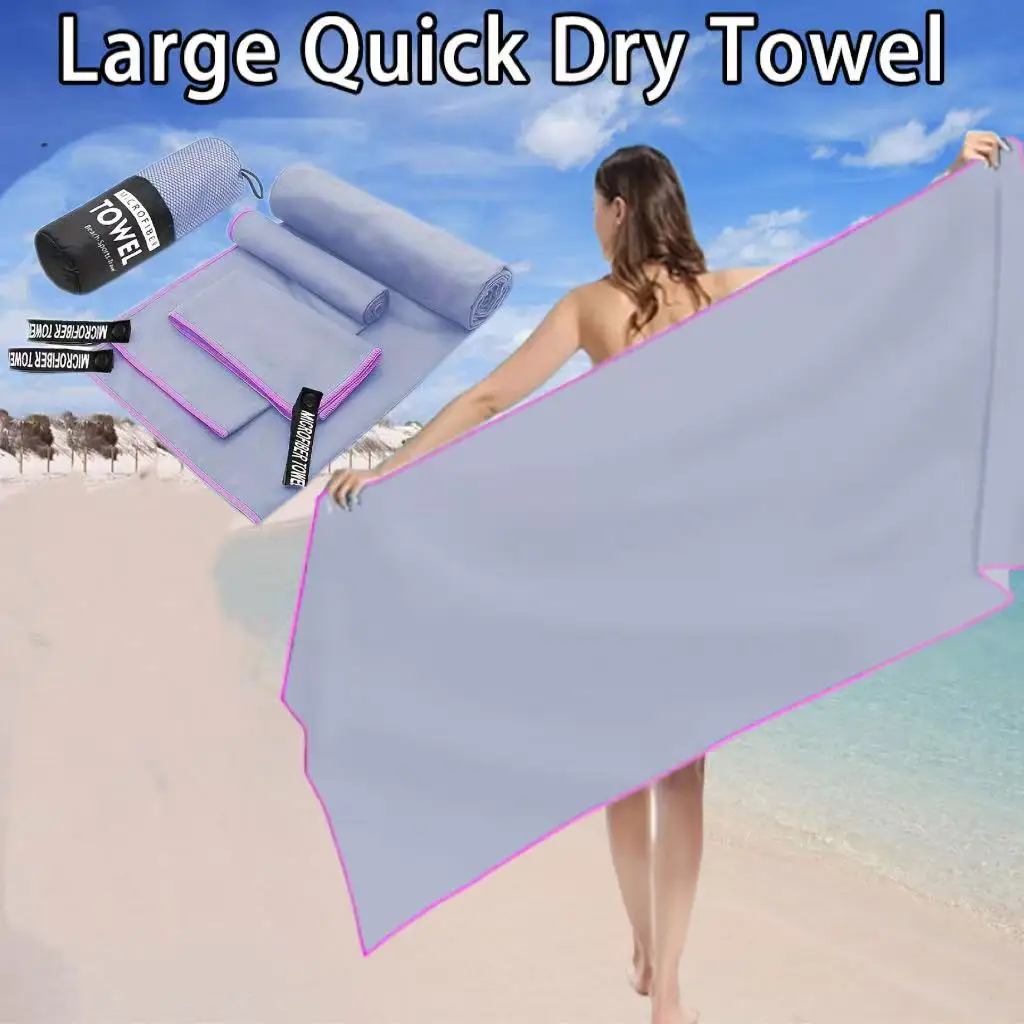3 шт., супервпитывающее мягкое быстросохнущее полотенце для занятий спортом на открытом воздухе, быстросохнущее дорожное полотенце, пляжное полотенце из микрофибры, полотенце для спортзала
3 шт., супервпитывающее мягкое быстросохнущее полотенце для занятий спортом на открытом воздухе, быстросохнущее дорожное полотенце, пляжное полотенце из микрофибры, полотенце для спортзала