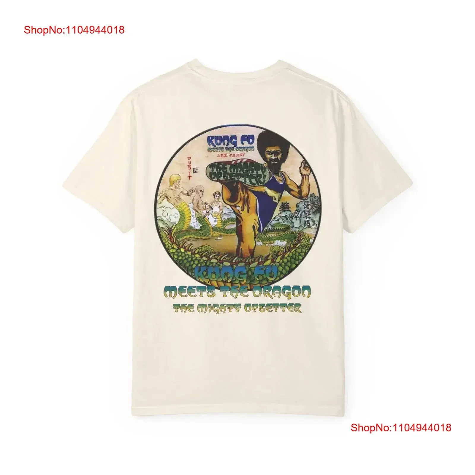 Lee Scratch Perry Kung Fu Dragon T Shirt Reggae Music Rasta Clothing Jamaican Legend Top vintage Washed Slightly Comfortable
Lee Scratch Perry Kung Fu Dragon T Shirt Reggae Music Rasta Clothing Jamaican Legend Top vintage Washed Slightly Comfortable