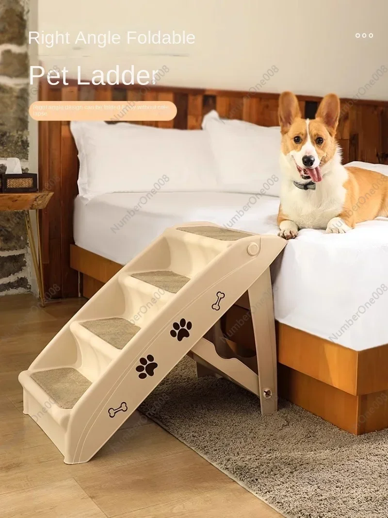Лестница для домашних животных: Складная, съемная, моющаяся, нескользящая лестница-пандус для маленьких собак, для использования у кровати или на лежанке
Лестница для домашних животных: Складная, съемная, моющаяся, нескользящая лестница-пандус для маленьких собак, для использования у кровати или на лежанке