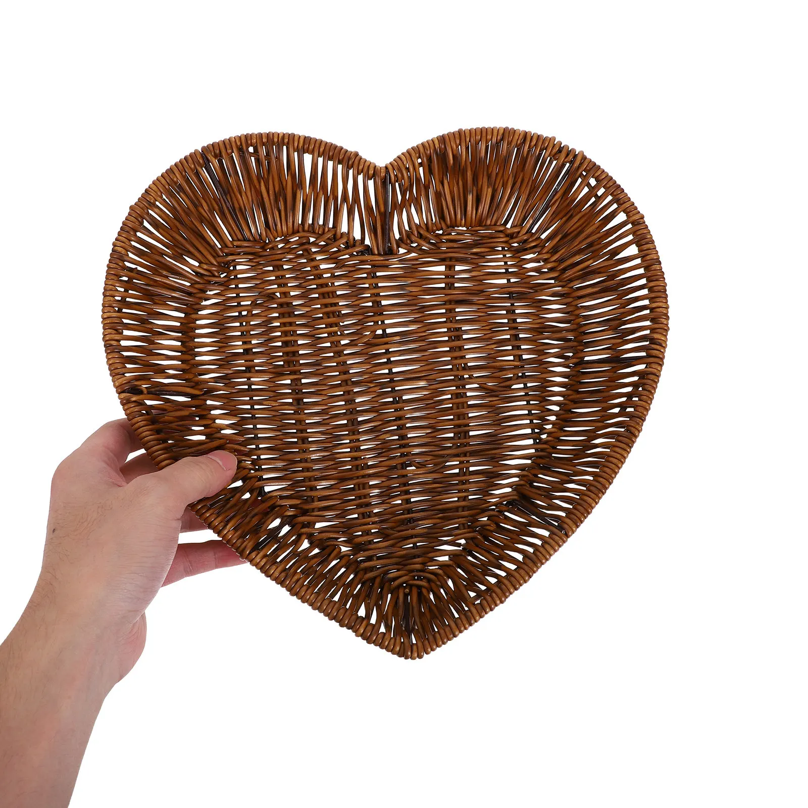 Heart Shaped Woven Storage Basket Handwoven Rattan Basket For Fruit Vegetable Weddings Valentine’s Day Decorative Organizer
Heart Shaped Woven Storage Basket Handwoven Rattan Basket For Fruit Vegetable Weddings Valentine’s Day Decorative Organizer