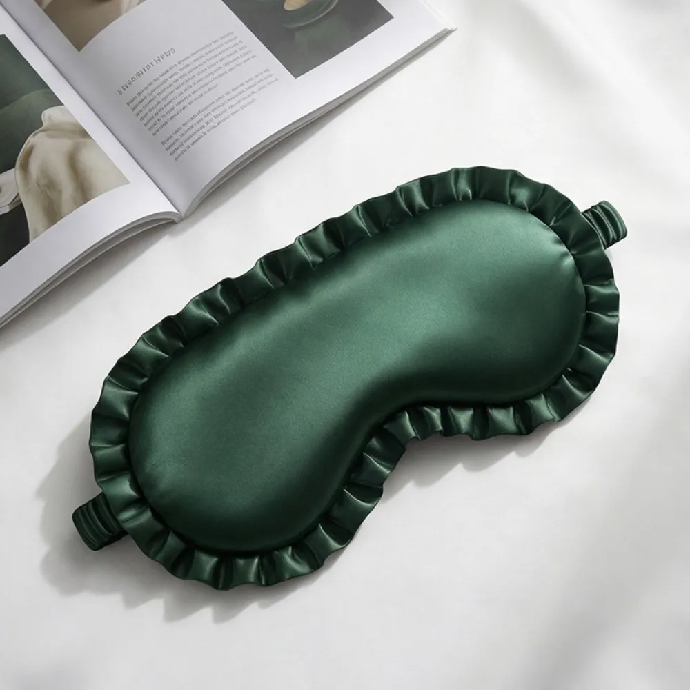 Silk Material Silk Ruffle Sleep Eye Mask Soft Texture Breathable Sleeping Eye Covers Ruffle Design Multicolor Shading Eye Covers
Silk Material Silk Ruffle Sleep Eye Mask Soft Texture Breathable Sleeping Eye Covers Ruffle Design Multicolor Shading Eye Covers