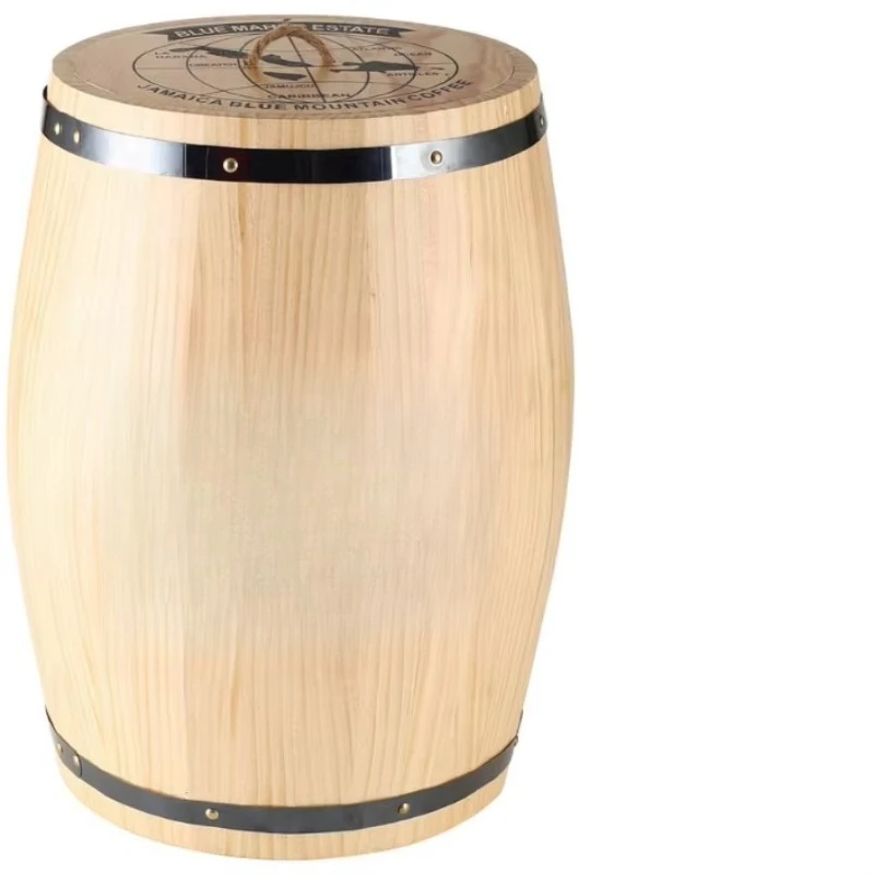 Solid wooden barrel coffee beans, storage wooden tank, small decorative barrel wooden barrel
Solid wooden barrel coffee beans, storage wooden tank, small decorative barrel wooden barrel