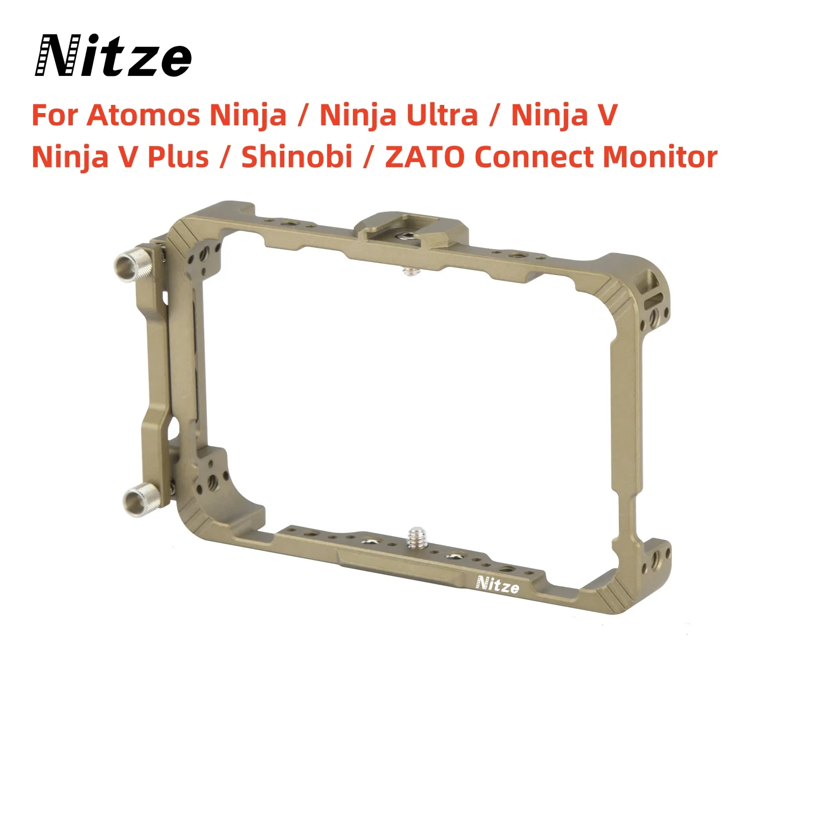 Nitze клетка с HDMI кабелем рандого для Atomos Ninja/Ninja Ultra/Ninja V Plus/Shinobi/ZATO подключение монитора
Nitze клетка с HDMI кабелем рандого для Atomos Ninja/Ninja Ultra/Ninja V Plus/Shinobi/ZATO подключение монитора