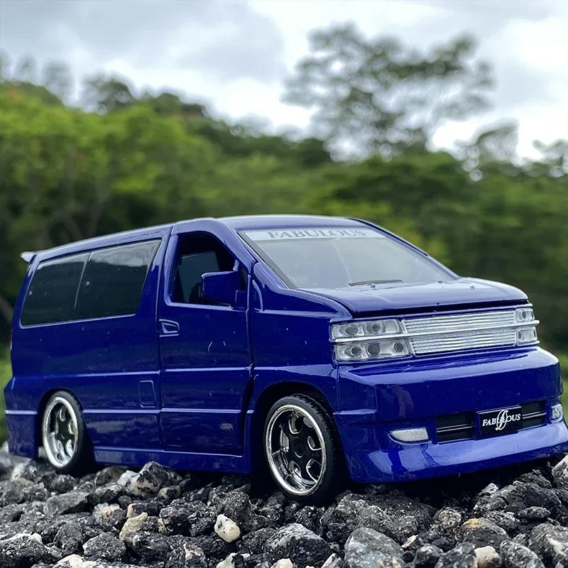 1:32 Nissan Elgrand FABULOUS MPV модель автомобиля из сплава, литье под давлением, металлическая имитация игрушечного автомобиля, модель звука, свет, коллекция, подарок
1:32 Nissan Elgrand FABULOUS MPV модель автомобиля из сплава, литье под давлением, металлическая имитация игрушечного автомобиля, модель звука, свет, коллекция, подарок