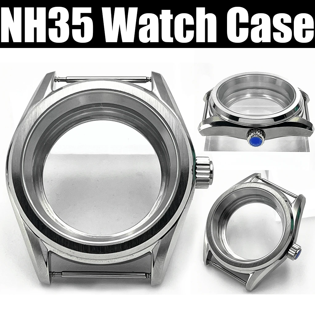 RICHUS NH35 38mm Case Sapphire Glass Silver Watch Case Fit NH35 NH36 ETA2824 PT5000 Movement Watch Accessories
RICHUS NH35 38mm Case Sapphire Glass Silver Watch Case Fit NH35 NH36 ETA2824 PT5000 Movement Watch Accessories