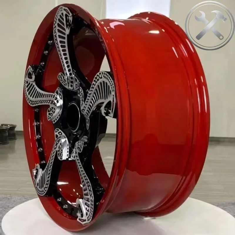 18-21inch Aluminum Alloy 2-PC OEM Design Forged Alloy Wheel Rims Universal Auto Modification Parts