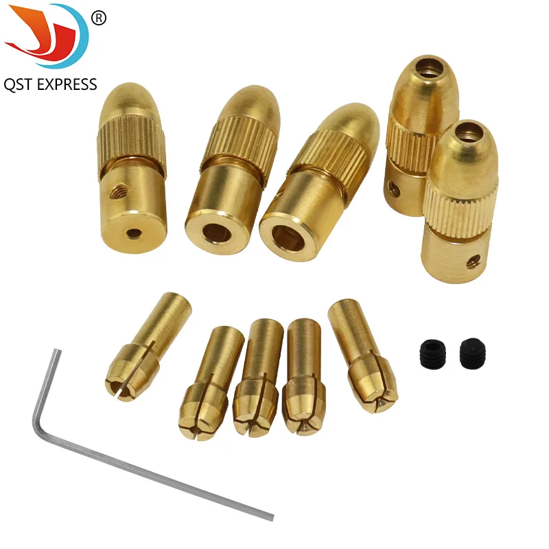 Mini Electric Drill Self-Tightening Chuck Small Drill Bit Holder Rotary Tool Brass Chuck for Woodworking
Mini Electric Drill Self-Tightening Chuck Small Drill Bit Holder Rotary Tool Brass Chuck for Woodworking