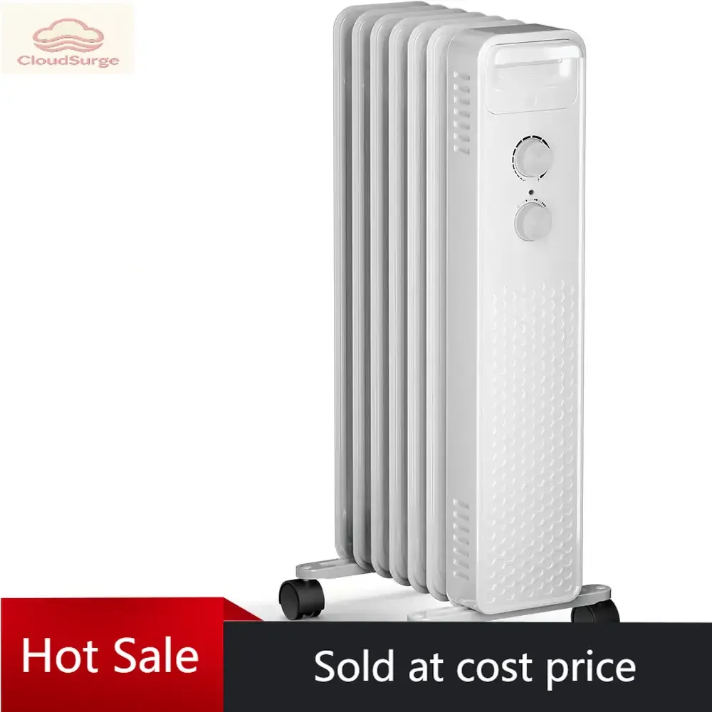 PromotionPromotionPortable 1500W Oil-Filled Radiator Heater with Adjustable Temperature, 3 Heat Modes, Overheat and Tip-Over Pro
PromotionPromotionPortable 1500W Oil-Filled Radiator Heater with Adjustable Temperature, 3 Heat Modes, Overheat and Tip-Over Pro