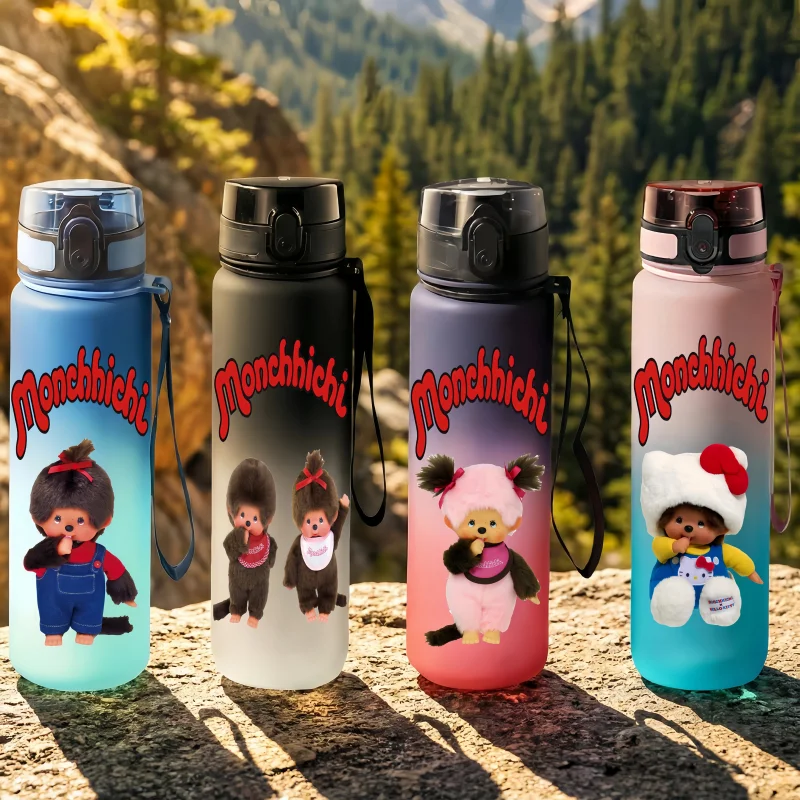 Бутылка для воды Monchhichi с аниме-персонажами, большая емкость, портативная, герметичная, для улицы, детский подарок
Бутылка для воды Monchhichi с аниме-персонажами, большая емкость, портативная, герметичная, для улицы, детский подарок