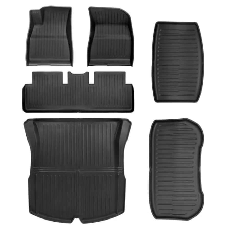 Floor Mats Fit for Tesla Model 3 Highland 2025 2024 Custom Fit All-Weather Cargo Liner Full Cover Car Mats with Front Rear Carg
Floor Mats Fit for Tesla Model 3 Highland 2025 2024 Custom Fit All-Weather Cargo Liner Full Cover Car Mats with Front Rear Carg