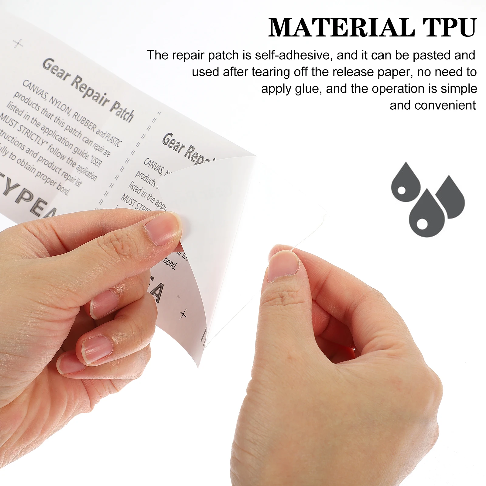 Tpu Waterproof Repair Patch Leakproof Adhesive Sticker For Swim Ring Inflatable Tent Raincoat Pvc Products Outdoor Mend Tape 
Tpu Waterproof Repair Patch Leakproof Adhesive Sticker For Swim Ring Inflatable Tent Raincoat Pvc Products Outdoor Mend Tape
