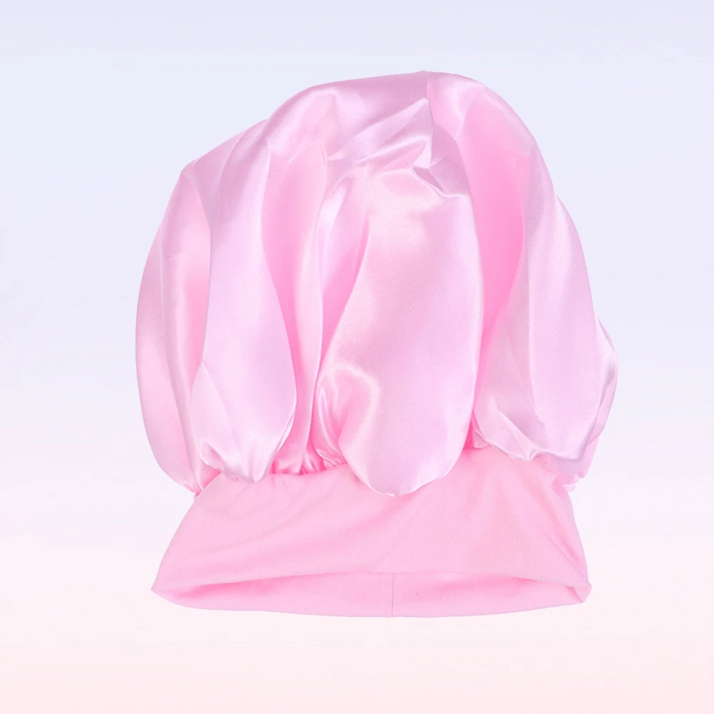 Satin Sleep Bonnet Elastic Headband Wide Side Pink Durable Hair Protection Non Irritating Material Machine Washable
Satin Sleep Bonnet Elastic Headband Wide Side Pink Durable Hair Protection Non Irritating Material Machine Washable