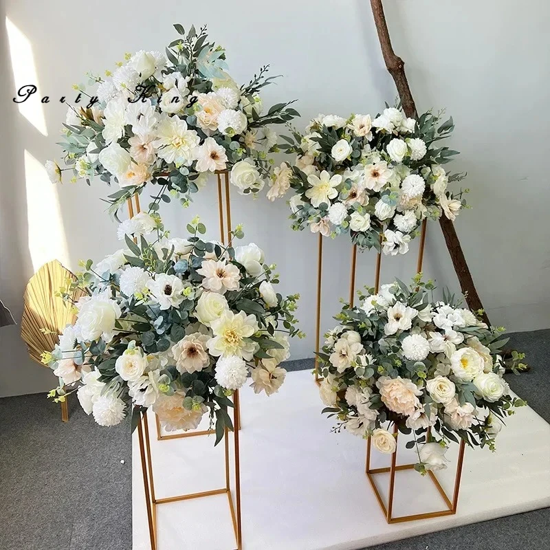 Artificial Geometric Road Flower Ball Decoration Stage KT Board Decor Party Wedding Decoration Silk Flower Window Display Props
Artificial Geometric Road Flower Ball Decoration Stage KT Board Decor Party Wedding Decoration Silk Flower Window Display Props
