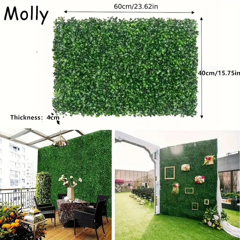 2/4/6pcs Artificial Plant Wall Panels Privacy Hedge Screen Sun Protected for Outdoor Indoor Garden Fence Backyard Decoration
2/4/6pcs Artificial Plant Wall Panels Privacy Hedge Screen Sun Protected for Outdoor Indoor Garden Fence Backyard Decoration