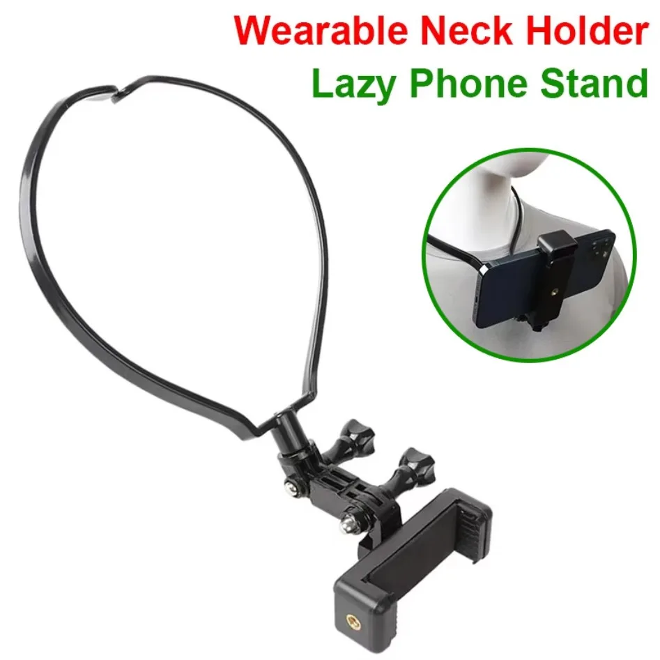 Носимый держатель на шею без рук, подставка для ленивого телефона, универсальное подвесное крепление для iPhone 17Pro Max, Samsung GoPro, кронштейн для док-станции
Носимый держатель на шею без рук, подставка для ленивого телефона, универсальное подвесное крепление для iPhone 17Pro Max, Samsung GoPro, кронштейн для док-станции