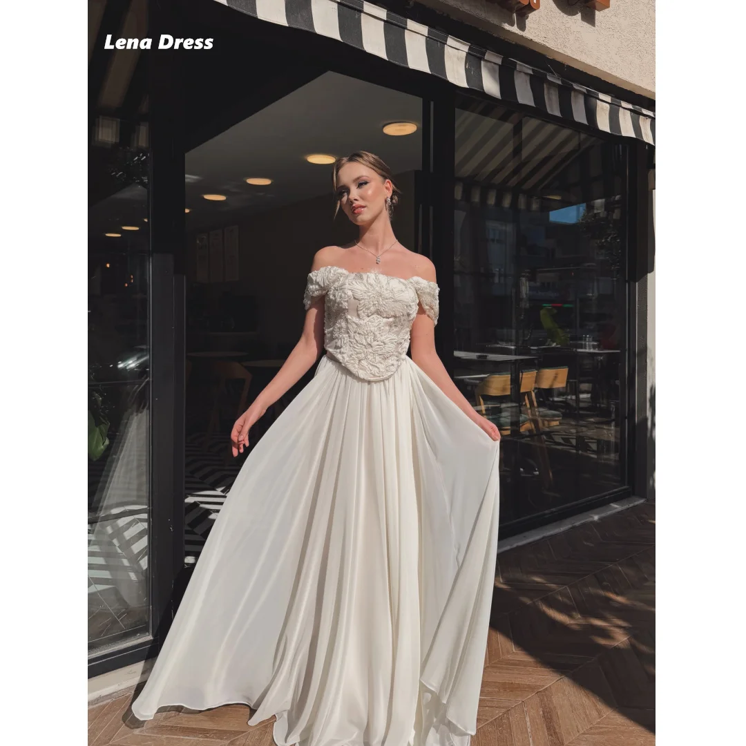 Lena A-line Evening Dresses for Special Occasions Customization Sleeveless Women's Ball Gown Wedding 3D Flower Prom Dress Party
Lena A-line Evening Dresses for Special Occasions Customization Sleeveless Women's Ball Gown Wedding 3D Flower Prom Dress Party