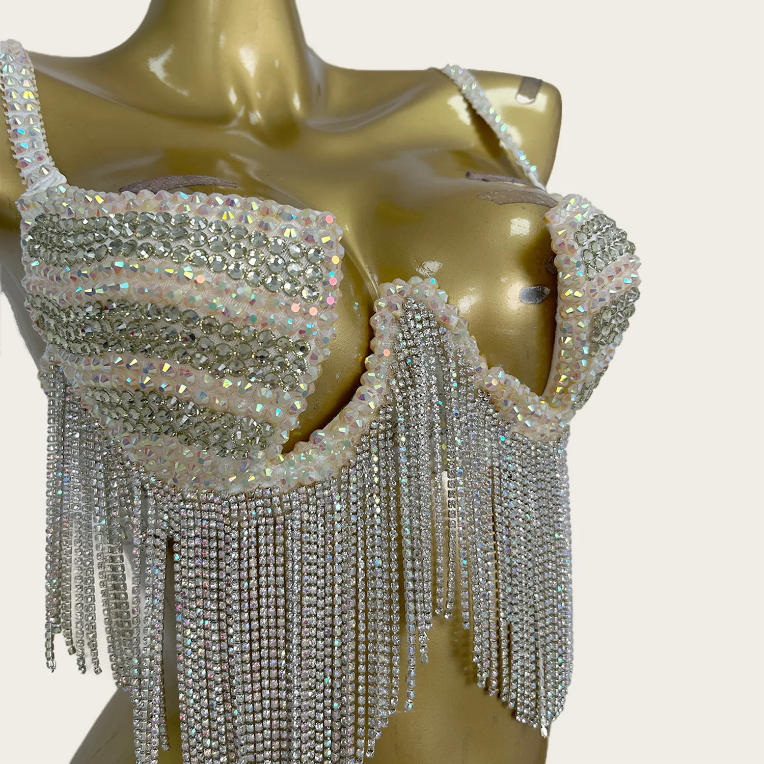 Sexy Women Luxury Pearls Rhinestone Tassel Sparkly Bikini Pool Streamer Theme Party Beauty Contest Bikini Outfit Meizuanbijini
Sexy Women Luxury Pearls Rhinestone Tassel Sparkly Bikini Pool Streamer Theme Party Beauty Contest Bikini Outfit Meizuanbijini