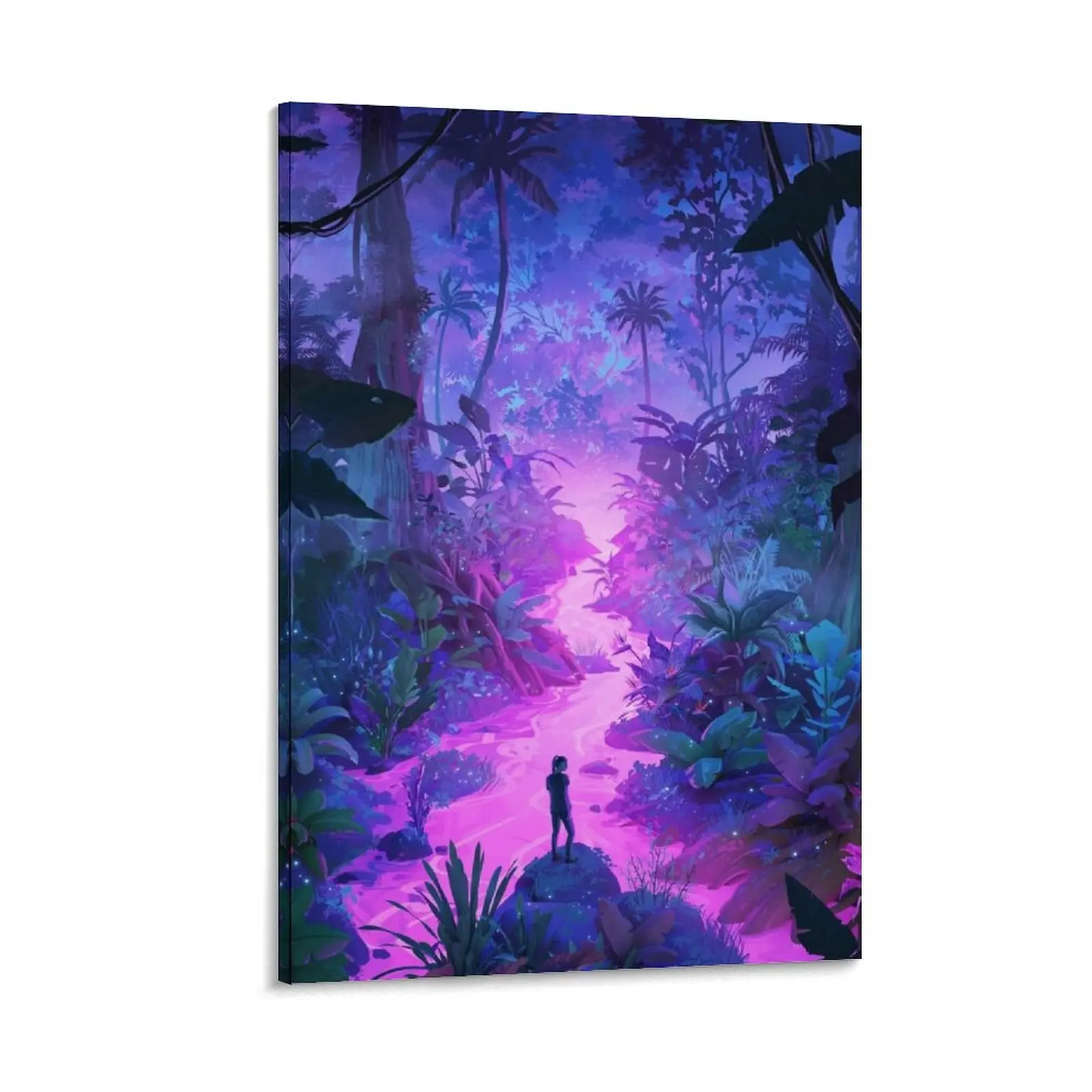 Neon Jungle Canvas Painting home decor poster mural stickers & posters decoration for the room
Neon Jungle Canvas Painting home decor poster mural stickers & posters decoration for the room