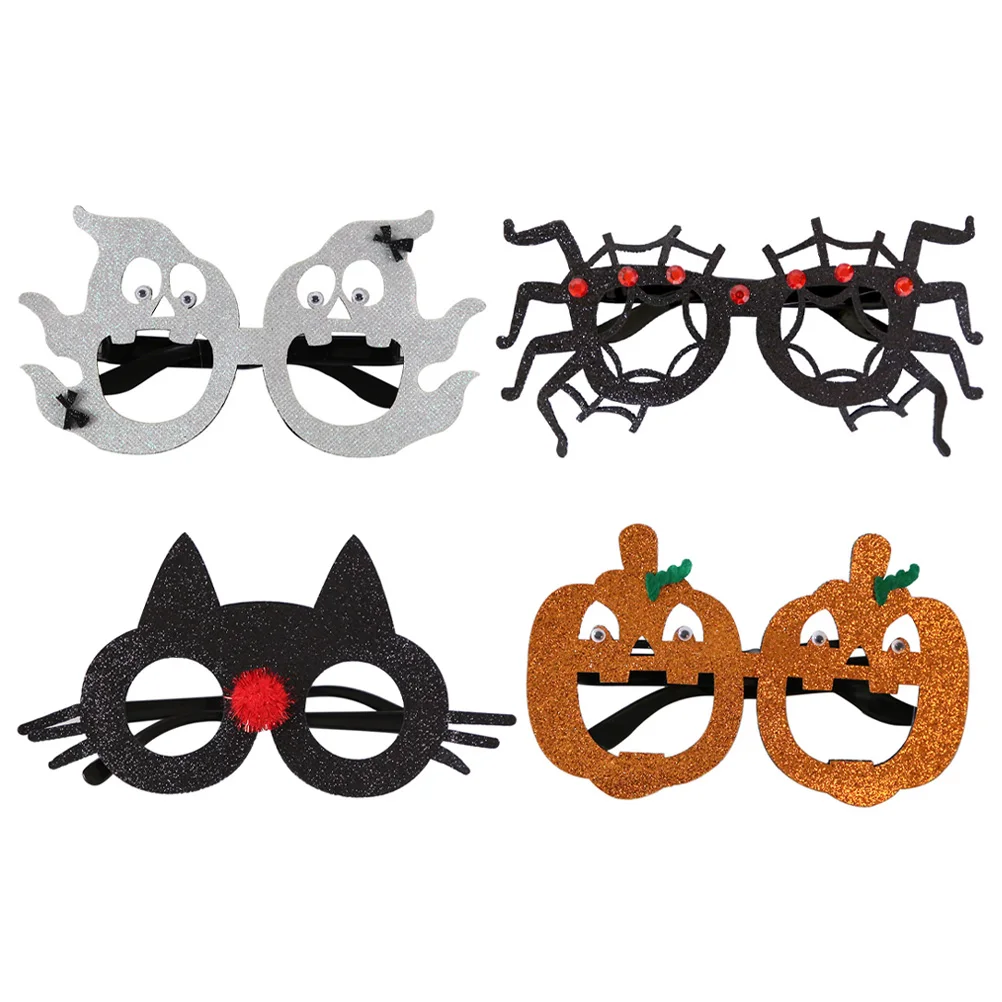 4 Pcs Decorative Glasses Halloween Accessories Party Decorations Eyeglasses Novelty Funny Decorate
4 Pcs Decorative Glasses Halloween Accessories Party Decorations Eyeglasses Novelty Funny Decorate