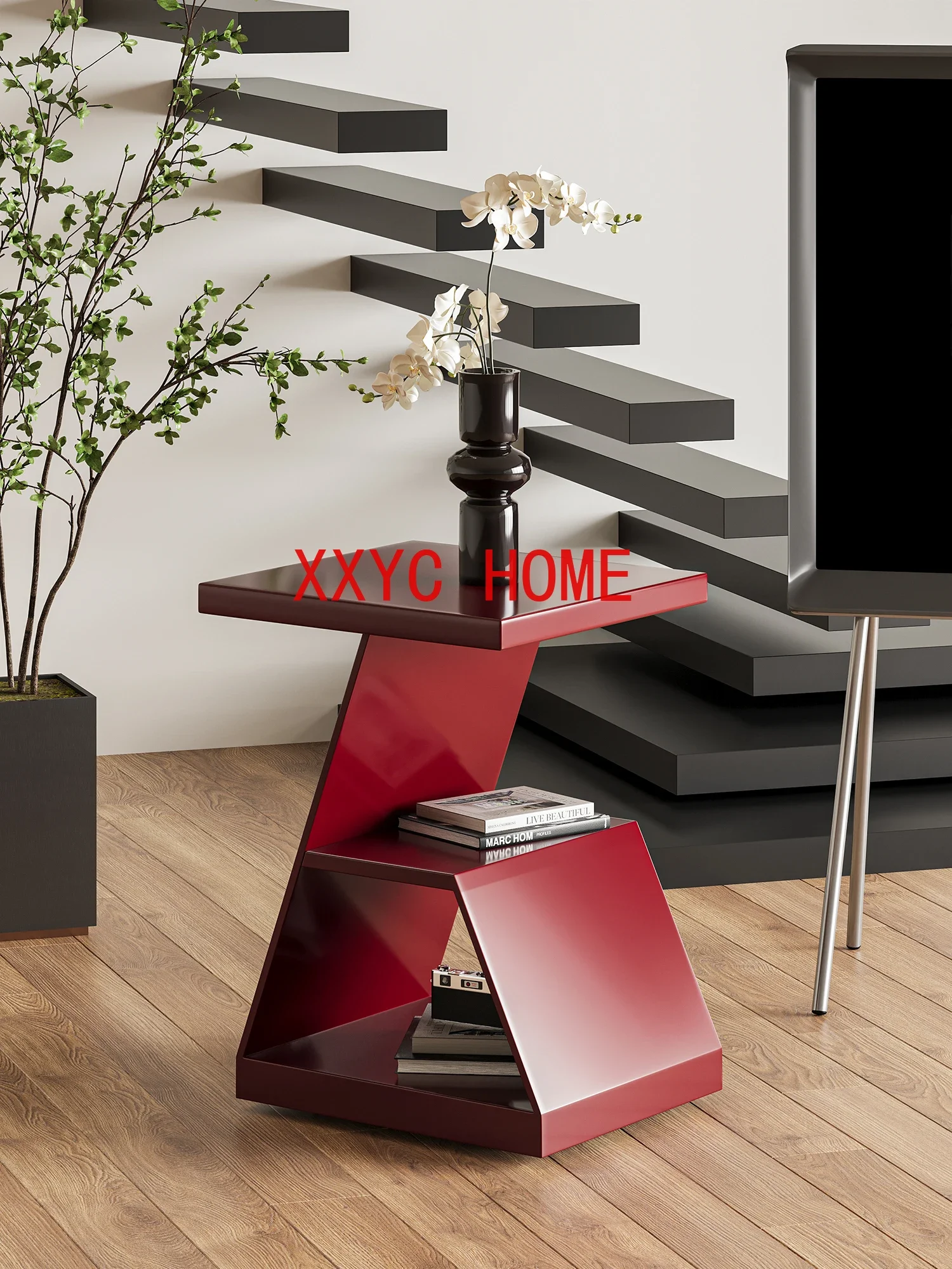 Modern Simple Special-Shaped Structure Side Table Living Room Sofa High-Grade Light Luxury
Modern Simple Special-Shaped Structure Side Table Living Room Sofa High-Grade Light Luxury