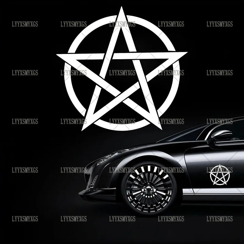 Self-Adhesive Custom Personality Pentagram Car Stickers Waterproof Sunscreen Vinyl Decal PVC wholesale Car Accessories
Self-Adhesive Custom Personality Pentagram Car Stickers Waterproof Sunscreen Vinyl Decal PVC wholesale Car Accessories